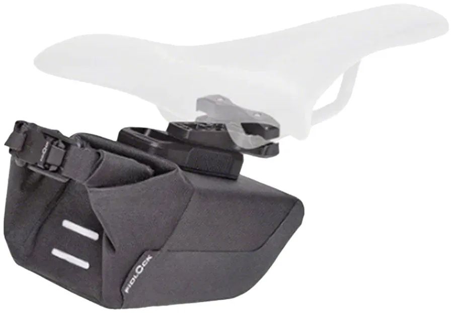 Fidlock Pinclip Saddle Bag and Base - Small Black