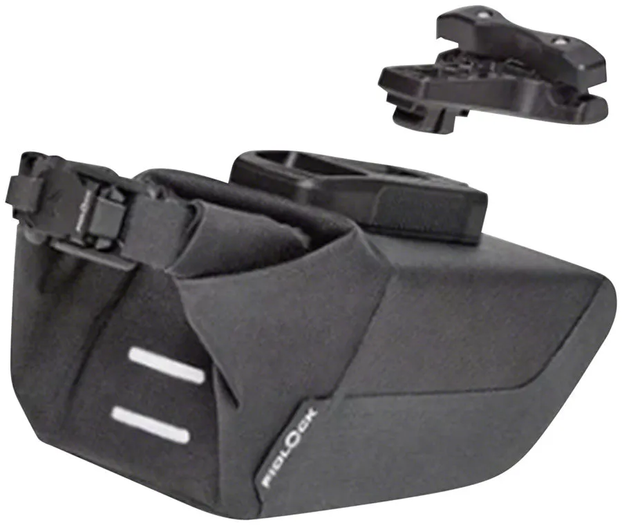 Fidlock Pinclip Saddle Bag and Base - Small Black