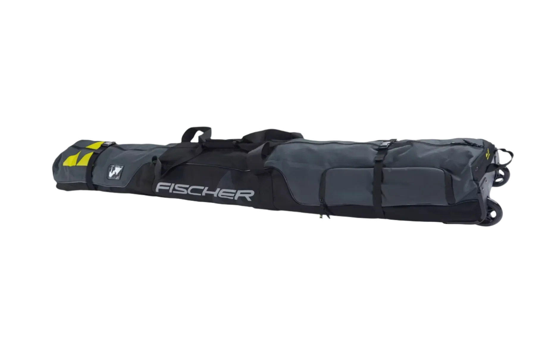 Fischer Skicase 1 Pair With Boot Pocket Alpine Race Wheels