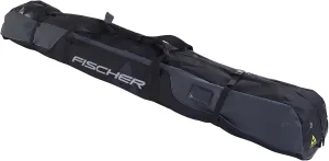Fischer Unisex Adults Skicase 3 Pair Alpine Race 190cm Lightweight Ski Carry Bag with Double Zipper & Compression Handle Straps (Z11323)