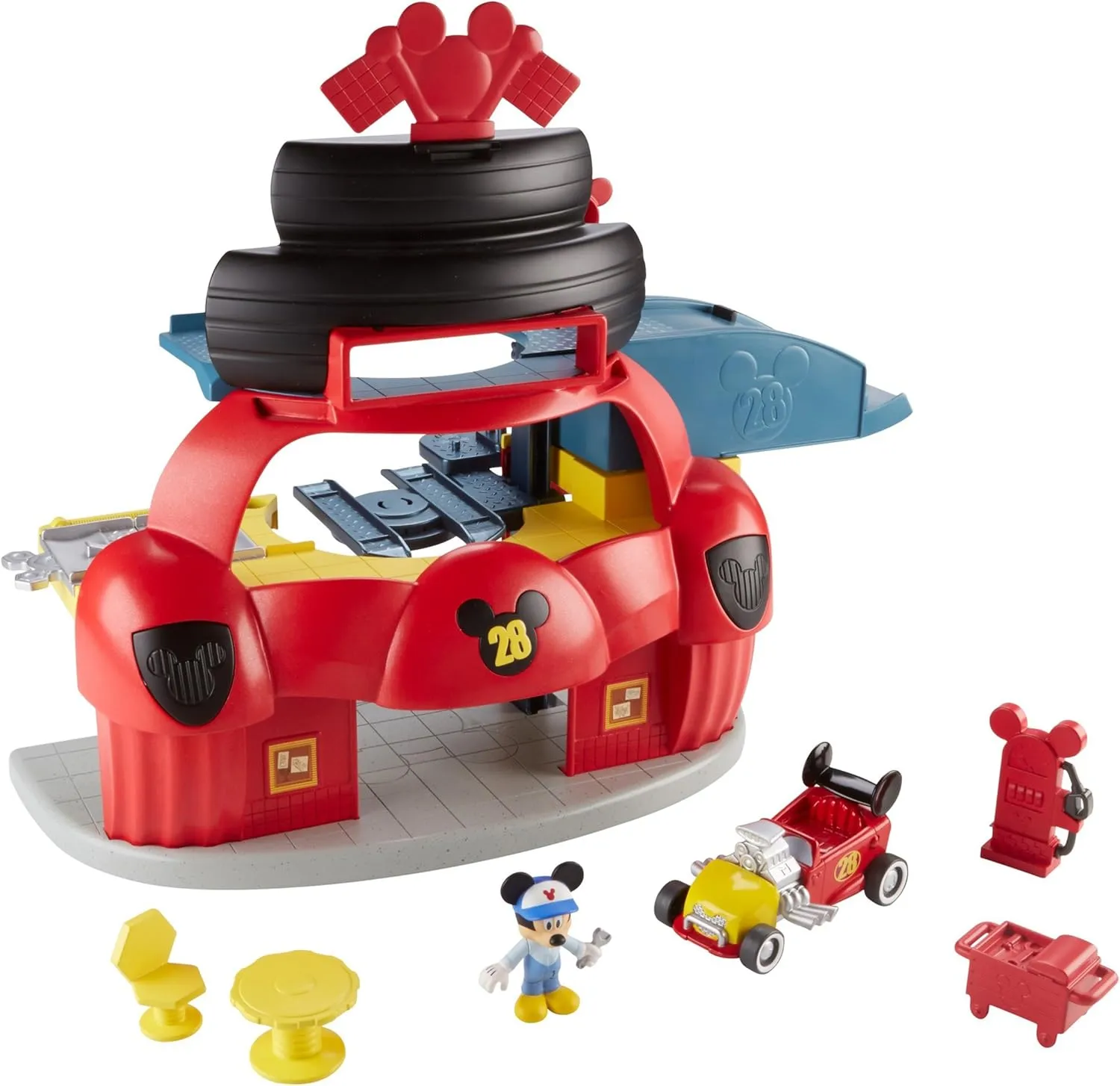 Fisher-Price Disney Mickey & the Roadster Racers, Roadster Racers Garage Playset