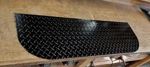 Fits Madjax Model Golf Cart Powder Coated Flip Seat Step Cover ezgo-Club car-yamahaa