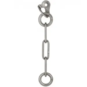 Fixe Hanger 1   Chain & Ring SS316L 10mm