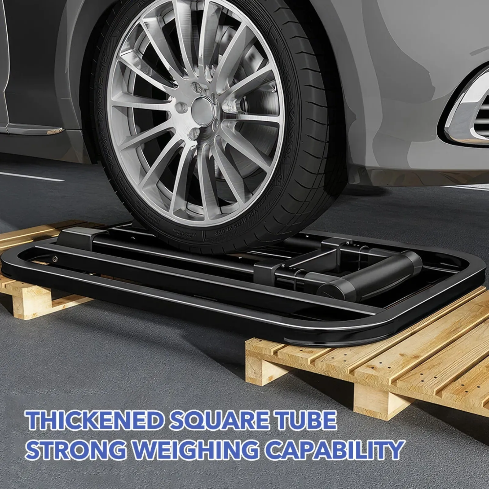 Folding Trolley Luggage Foldable 800lb Heavy Duty Platform Hand Cart Truck Dolly