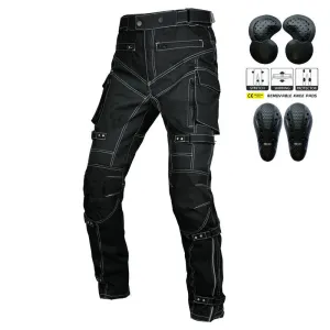 Four Seasons motorcycle anti-fall riding pants belt protection Oxford cloth waterproof adjustable high waist motorcycle pants