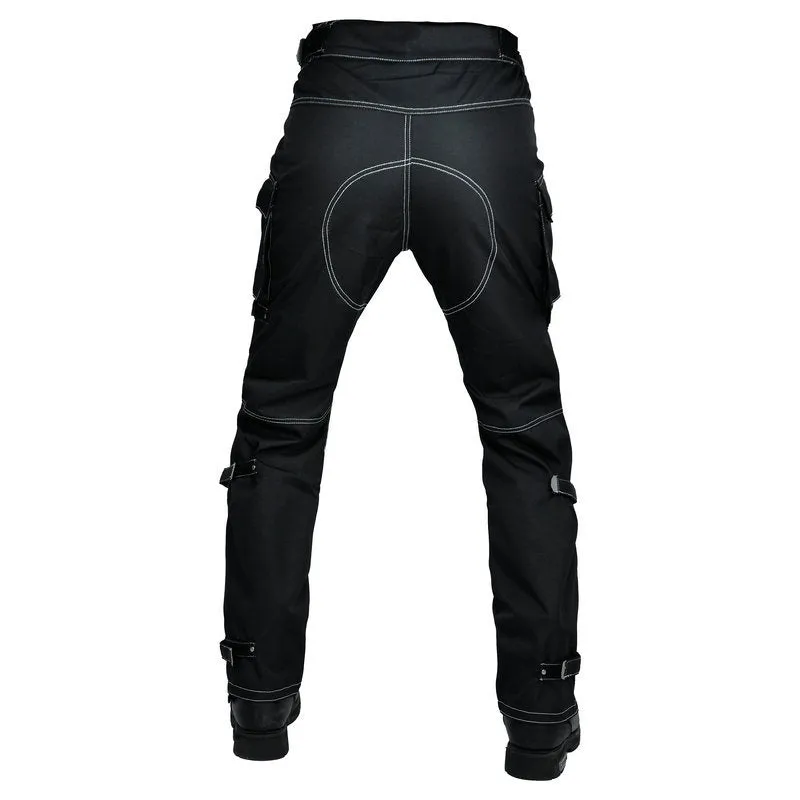 Four Seasons motorcycle anti-fall riding pants belt protection Oxford cloth waterproof adjustable high waist motorcycle pants