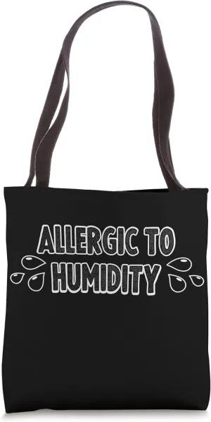 Funny Hot Summer Humidity Weather Climate Change Dad Joke Tote Bag