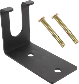 GANAZONO 1Set Wall Mounted Barbell Rack Durable Barbell Rod Hanger for Home Gym Storage Compact Design for Efficient Fitness Equipment Organization Indoor Use