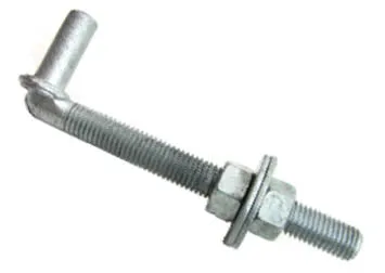 GATE HANGER 3/4"X12"-W/NUT WASHER