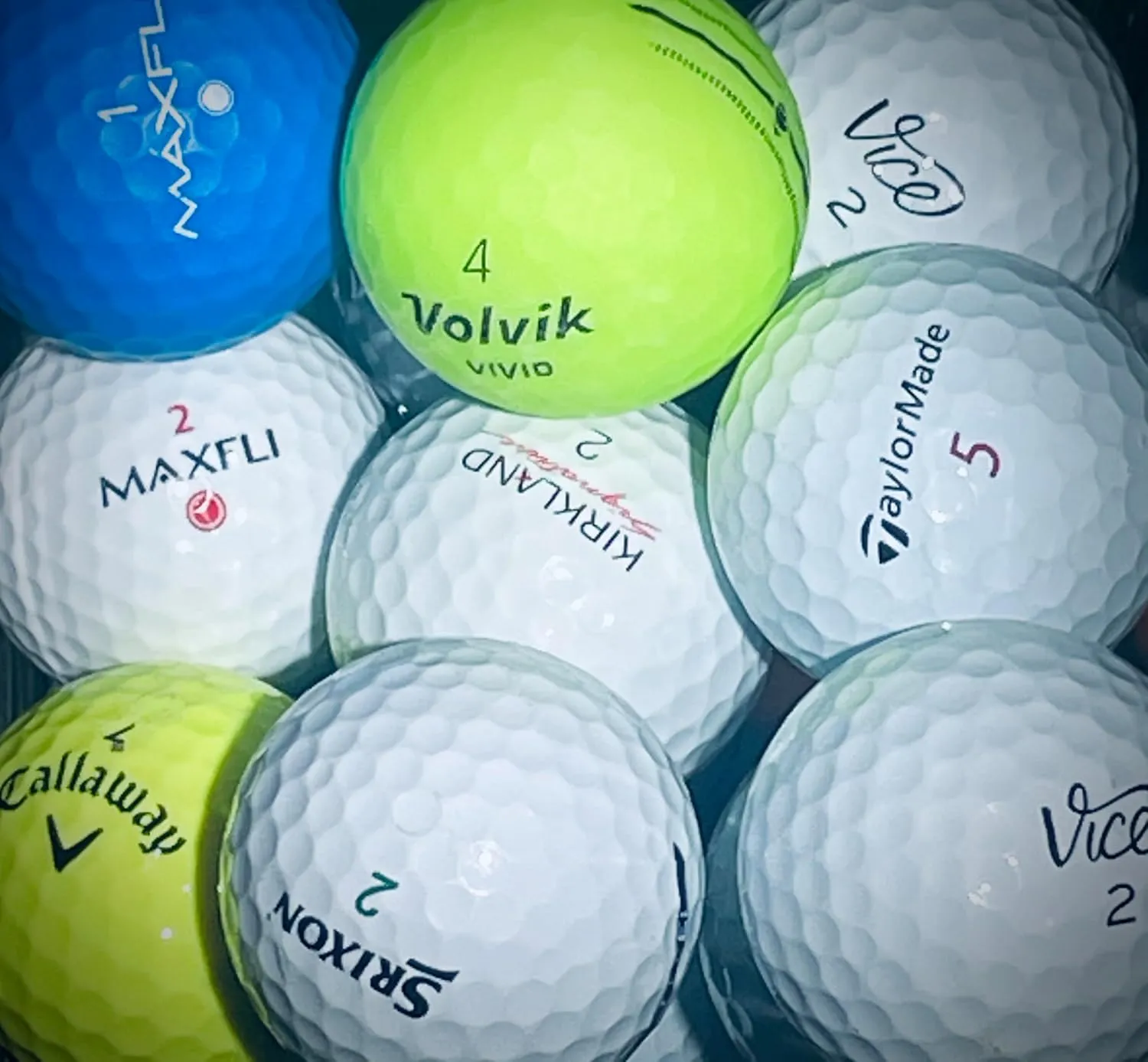GBall900 BestOption Golf Balls Mix Bag Top Brands Top Model (100 Golf Balls)