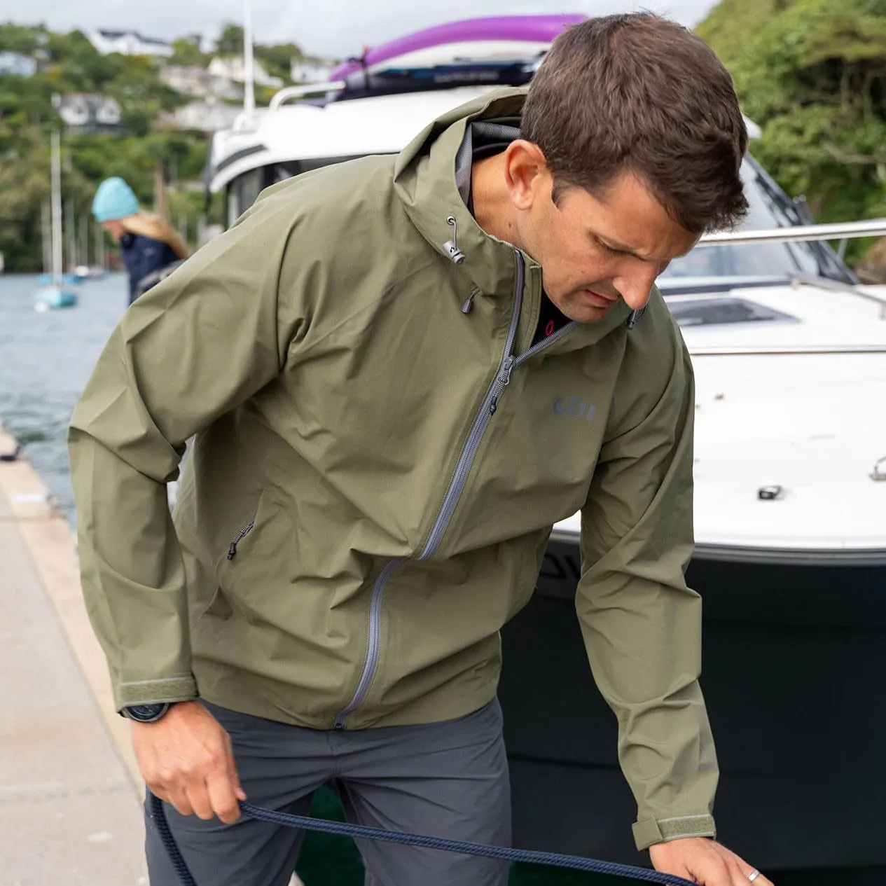 Gill Voyager Rain Jacket - Lightweight, Breathable, Windproof & Waterproof