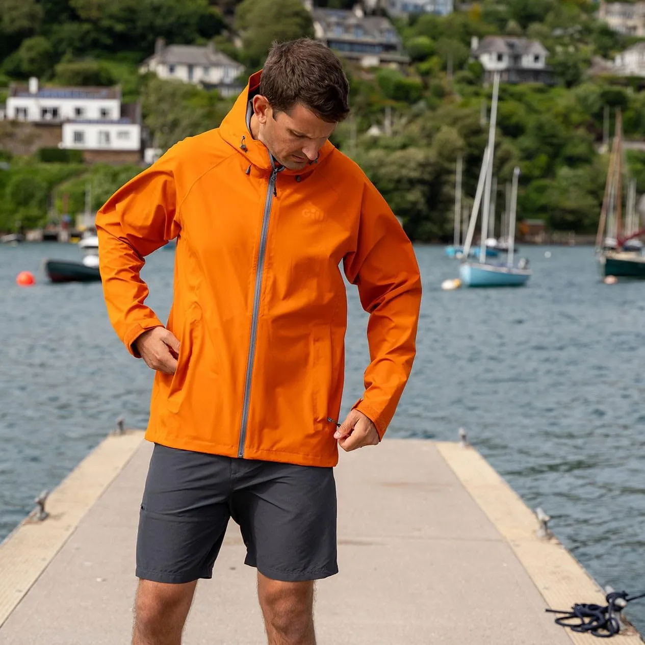 Gill Voyager Rain Jacket - Lightweight, Breathable, Windproof & Waterproof
