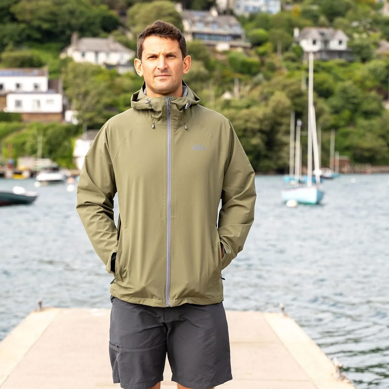 Gill Voyager Rain Jacket - Lightweight, Breathable, Windproof & Waterproof