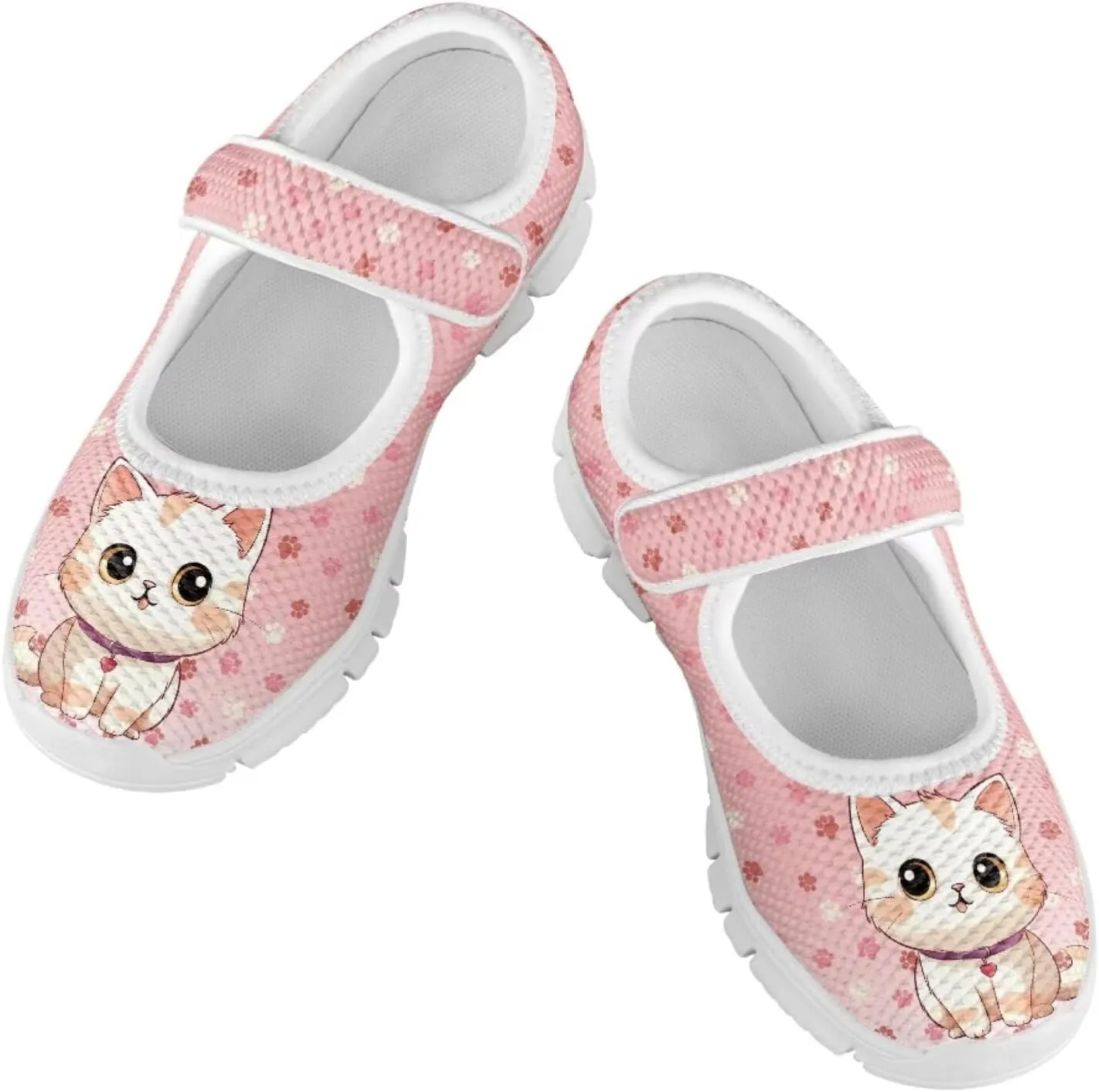 Girls' Cart Dress Shoes Mary Jane Shoes Princess Wedding Party School Shoes Flats for All Weather