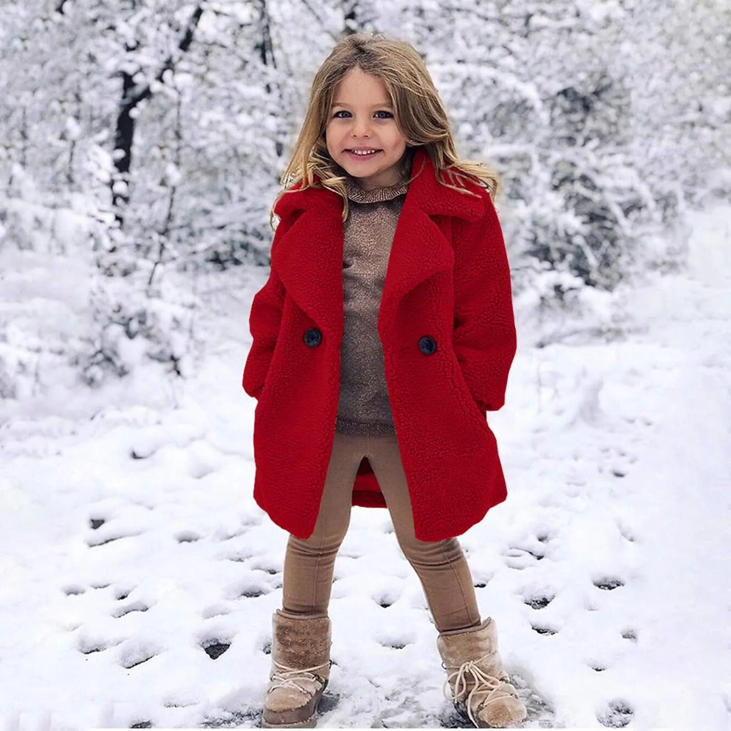 Girls Jacket Winter Windproof Kids Thicken Warm Baby Toddler Outerwear Coat Girls Coat&jacket Light