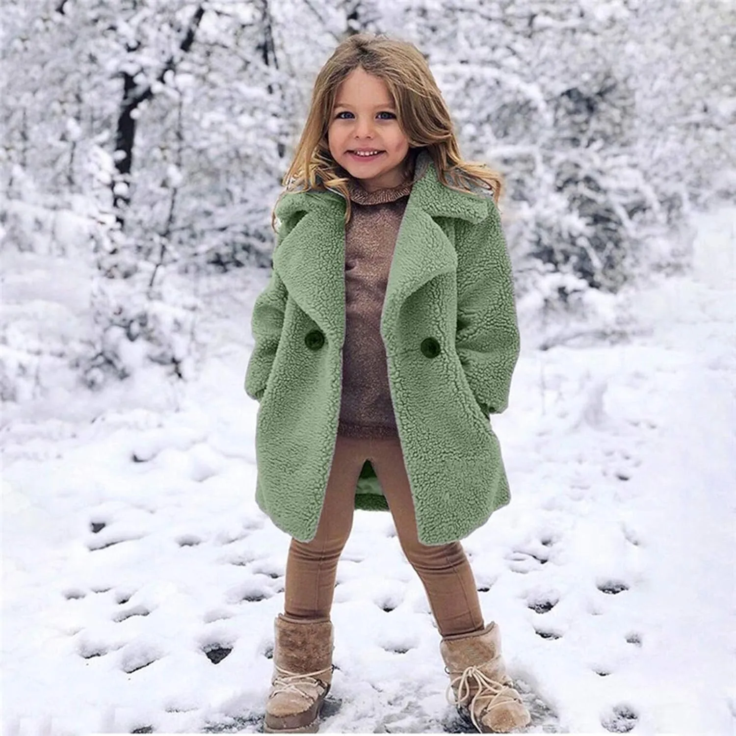 Girls Jacket Winter Windproof Kids Thicken Warm Baby Toddler Outerwear Coat Girls Coat&jacket Light