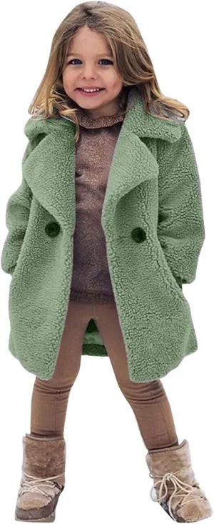 Girls Jacket Winter Windproof Kids Thicken Warm Baby Toddler Outerwear Coat Girls Coat&jacket Light