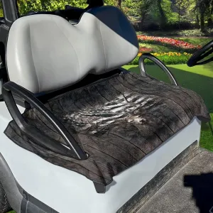 Golf Cart Seat Cover Towel Seat Covers for Golf,Universal Fit Golf Front Seat Kit, More 2-Seat Golf Carts, Machine Washable