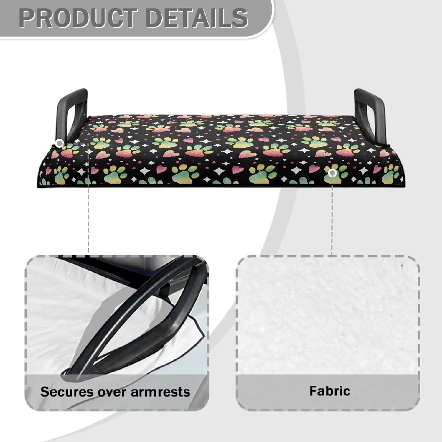 Golf Cart Seat Covers, Comfortable Summer Golf Cart Seat Towel Blanket for 2 Seats Club Car, Golf Cart Accessories