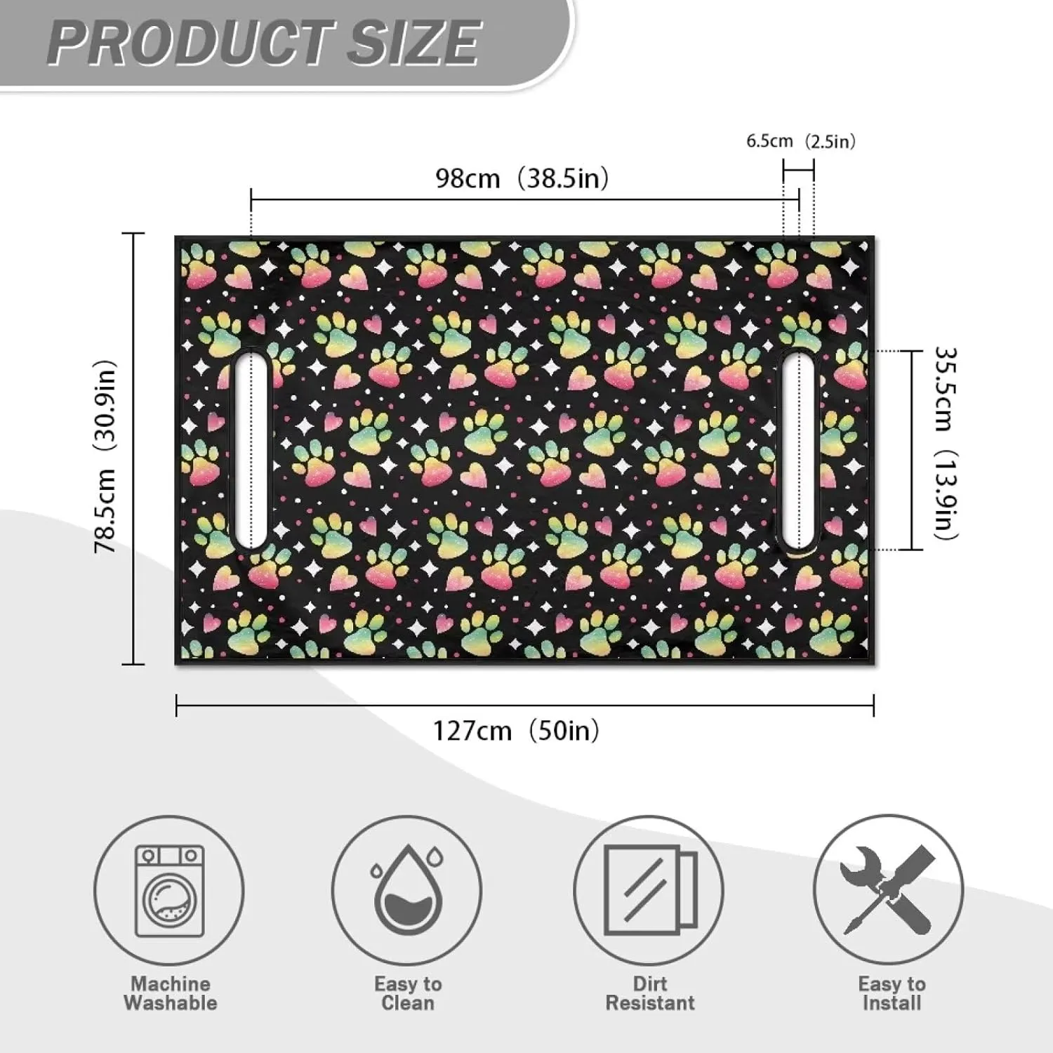 Golf Cart Seat Covers, Comfortable Summer Golf Cart Seat Towel Blanket for 2 Seats Club Car, Golf Cart Accessories
