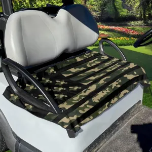 Golf Cart Seat Covers, Golf Cart Seat Blanket Towel, Travel Sports Golf Cart Seat Cover for 2-Person Seats Club Car, Golf Cart Accessories