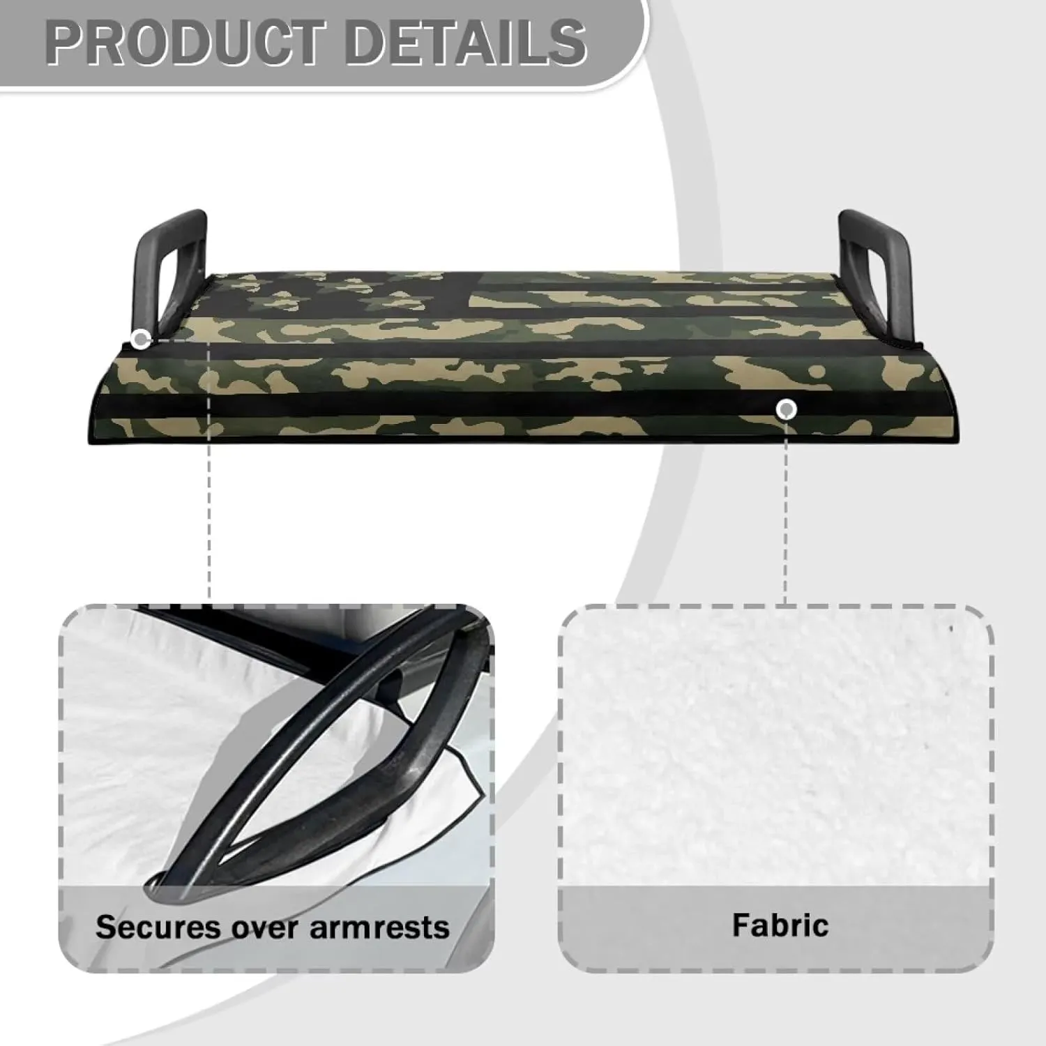 Golf Cart Seat Covers, Golf Cart Seat Blanket Towel, Travel Sports Golf Cart Seat Cover for 2-Person Seats Club Car, Golf Cart Accessories