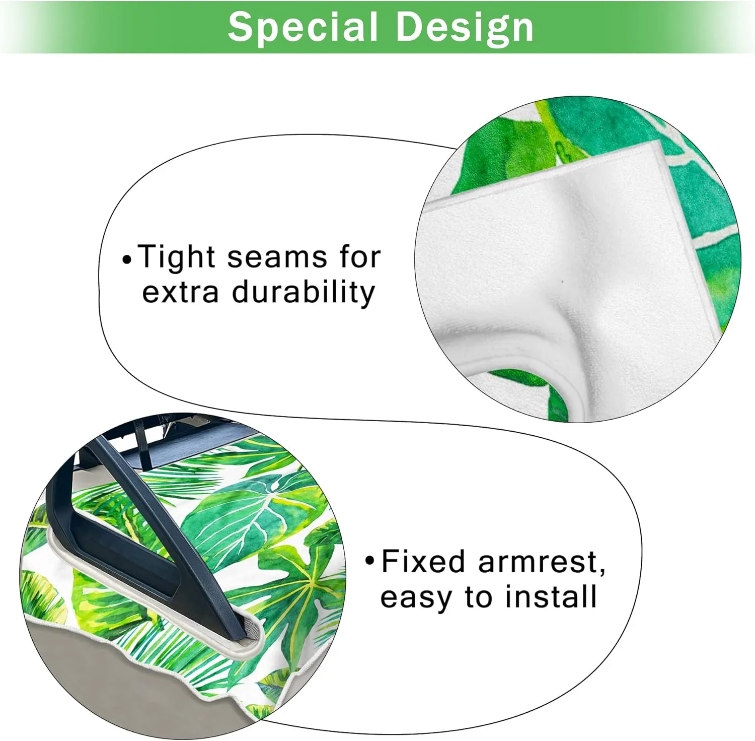 Golf Cart Seat Covers, Unique Golf Cart Seat Towel Blanket for All EZGO, Yamaha, Club Cars, Icon and More Cart Front Seat, 100% Microfiber Keeps Seat Cool and Comfortable, 51'' x 31''