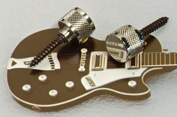 Gretsch Chrome Strap Buttons, Set of 2, 9221030000