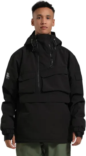 GSOU SNOW Men Ski Jacket Snowboard Coat Snow Pullover Hooded Winter Outdoor Sports Waterproof Windproof