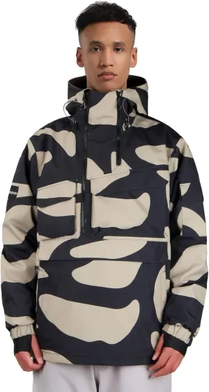 GSOU SNOW Men Ski Jacket Snowboard Coat Snow Pullover Hooded Winter Outdoor Sports Waterproof Windproof