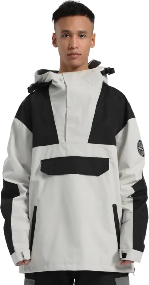 GSOU SNOW Men Ski Jacket Snowboard Snow Coat Warm Winter Waterproof Mountain Hooded