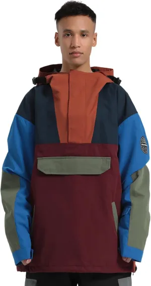 GSOU SNOW Men Ski Jacket Snowboard Snow Coat Warm Winter Waterproof Mountain Hooded