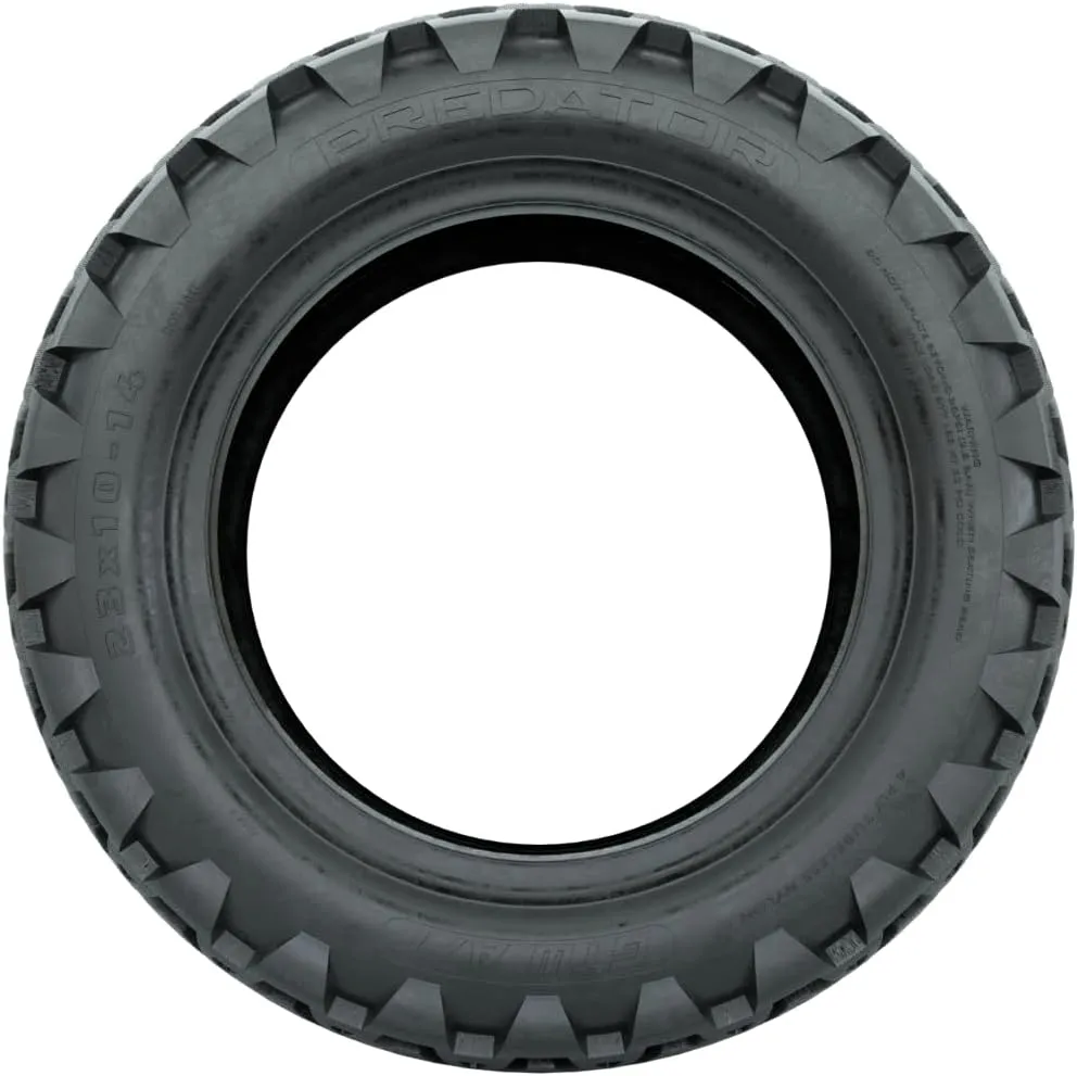 GTW Predator 23 Inch All Terrain Golf Cart Tire | 23x10-14 | 4-Ply | Universal Fit for 14 Inch Wheels | Smooth Ride and Low Road Noise