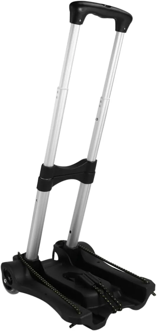 Hand Cart Storage Box Folding Aluminum Alloy Trolley Collapsible Luggage Rolling Tote Plastic Shopping Trolley Heavy Duty