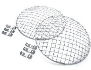 HEADLAMP, STONEGUARD SET, 5 3/4", CLIP ON, STAINLESS STEEL
