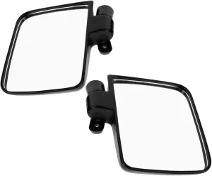 Healifty 1 Set Of Golf Cart Side Mirrors: Glass Golf Cart Side Rear View Mirrors Ensures Visibility Safety - Scratch-resistant Improved Rear Visibility For