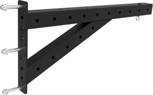 Heavy Bag Hanger Attachment – 11-Gauge Steel, 992 lb Capacity – Adjustable Mount for FSR100 & R20 Racks, 360° Maneuverability, 3-Bolt Locking System