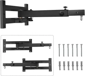 Heavy Punching Bag Hanger Wall Studs Mount Space-Saving Design Ease Adjustable Heavy Duty Construction for Boxing, Muay Thai and MMA Training
