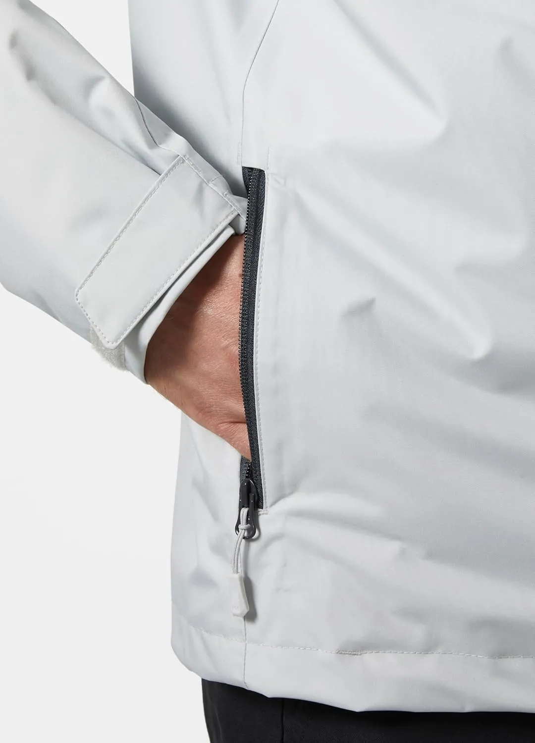 Helly-Hansen Crew Hooded Midlayer 2.0 Waterproof Jackets for Men with Insulated Windproof Sailing Fabric and Packable Hood