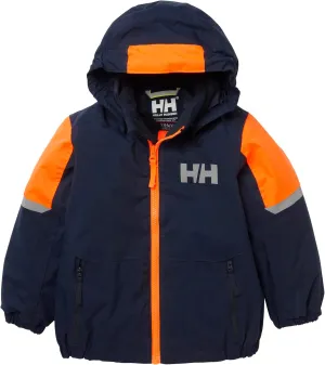 Helly-Hansen Rider 2.0 Insulated Ski Jacket for Kids - Waterproof, Breathable, Neon, Reflective, Recycled Materials