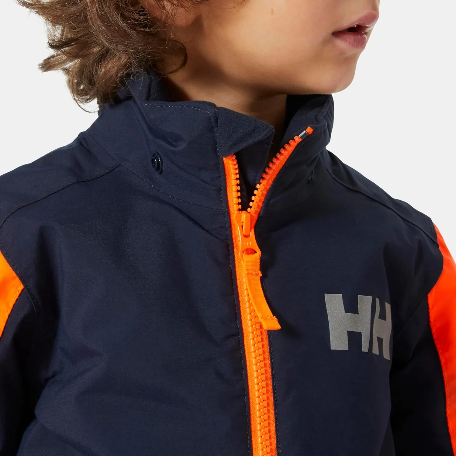 Helly-Hansen Rider 2.0 Insulated Ski Jacket for Kids - Waterproof, Breathable, Neon, Reflective, Recycled Materials