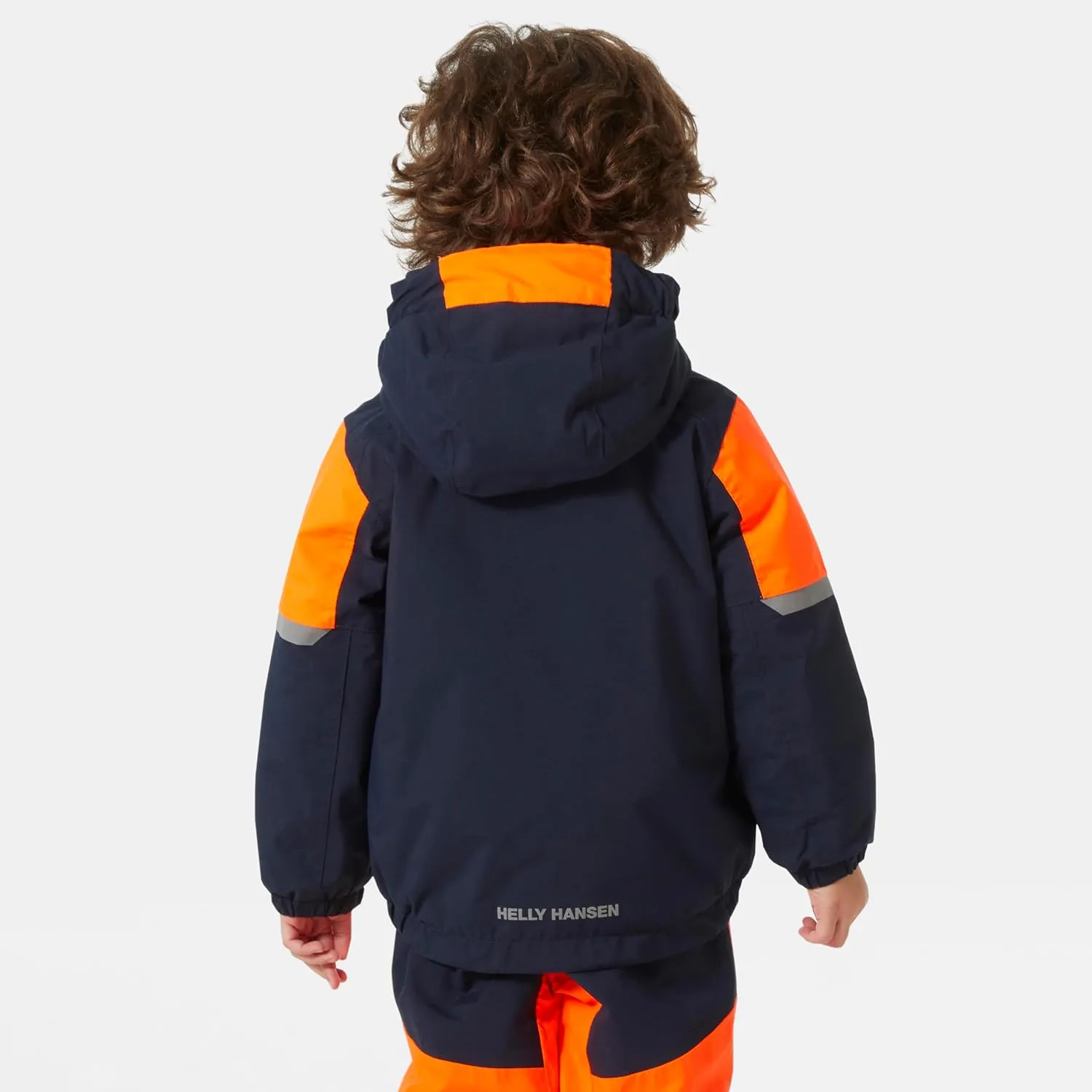 Helly-Hansen Rider 2.0 Insulated Ski Jacket for Kids - Waterproof, Breathable, Neon, Reflective, Recycled Materials