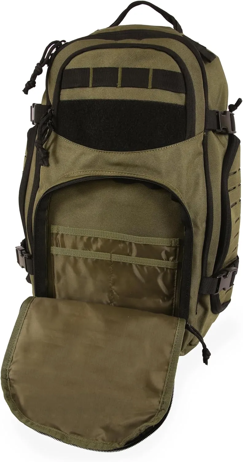 Highland Tactical Men's Roger, Dark Green/Black, ONE_Size