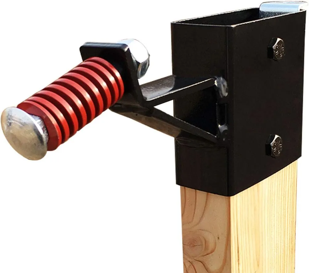 Highwild 2x4 Target Hanger | Target Stand Base | Adjustable Height Steel Post | AR500 Steel Gong Targets Conversion Adapter