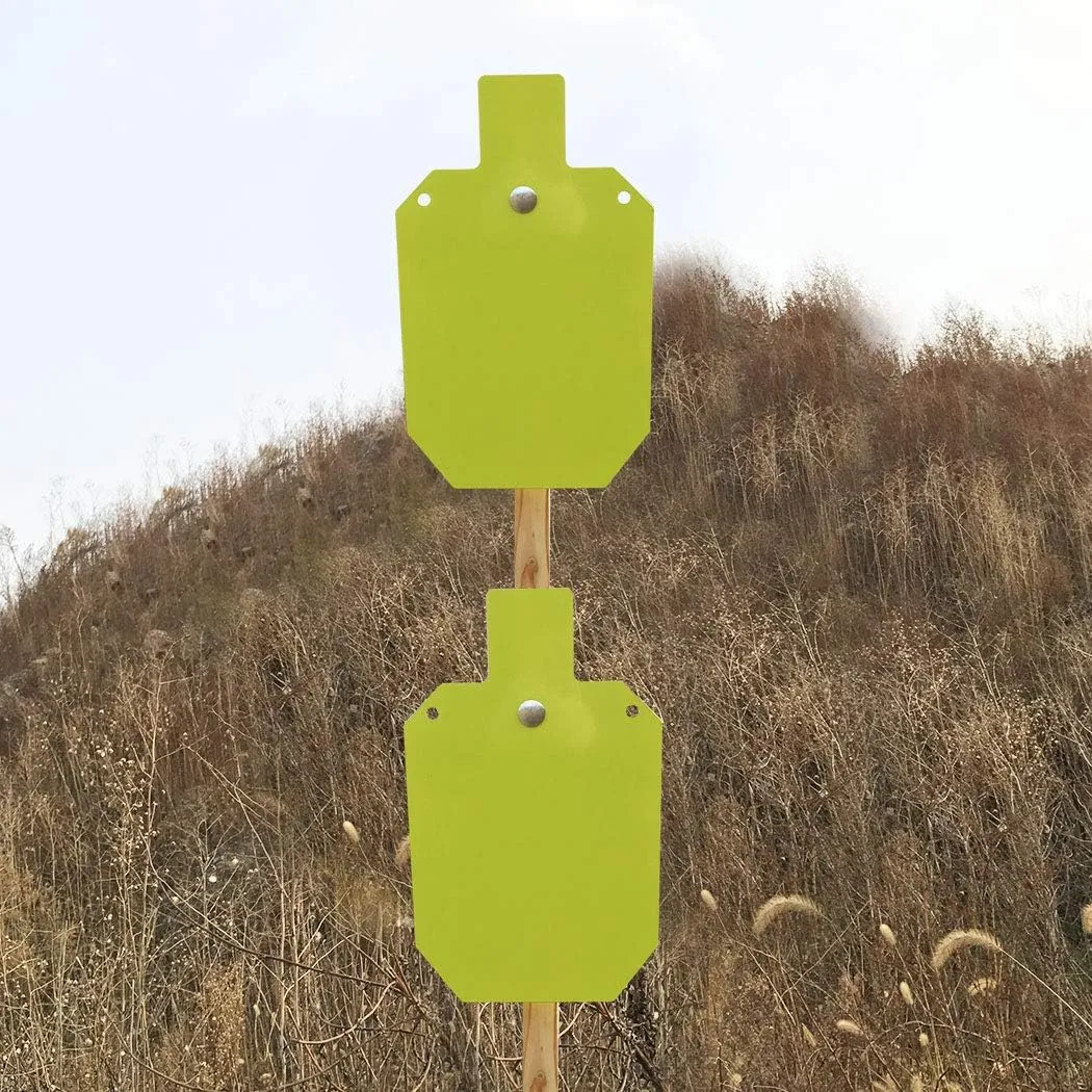 Highwild 2x4 Target Hanger | Target Stand Base | Adjustable Height Steel Post | AR500 Steel Gong Targets Conversion Adapter