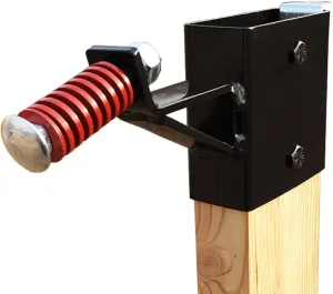 Highwild 2x4 Target Hanger | Target Stand Base | Adjustable Height Steel Post | AR500 Steel Gong Targets Conversion Adapter