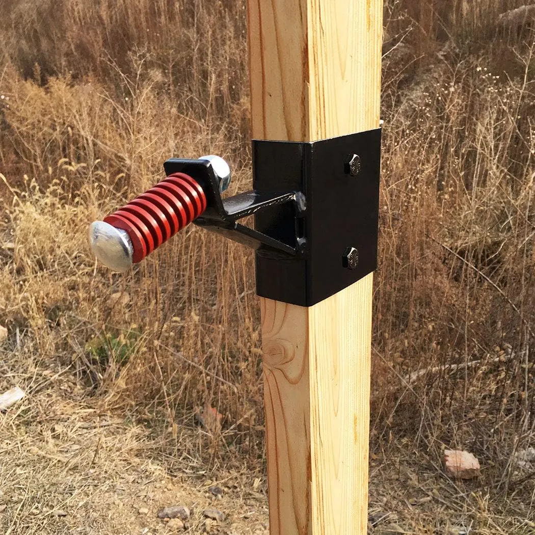 Highwild 2x4 Target Hanger | Target Stand Base | Adjustable Height Steel Post | AR500 Steel Gong Targets Conversion Adapter