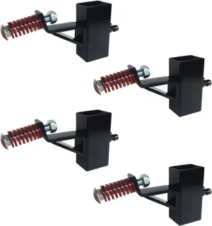 Highwild T-Post Target Hanger, Target Mount Bracket - for AR500 Steel Targets - 4 Pack