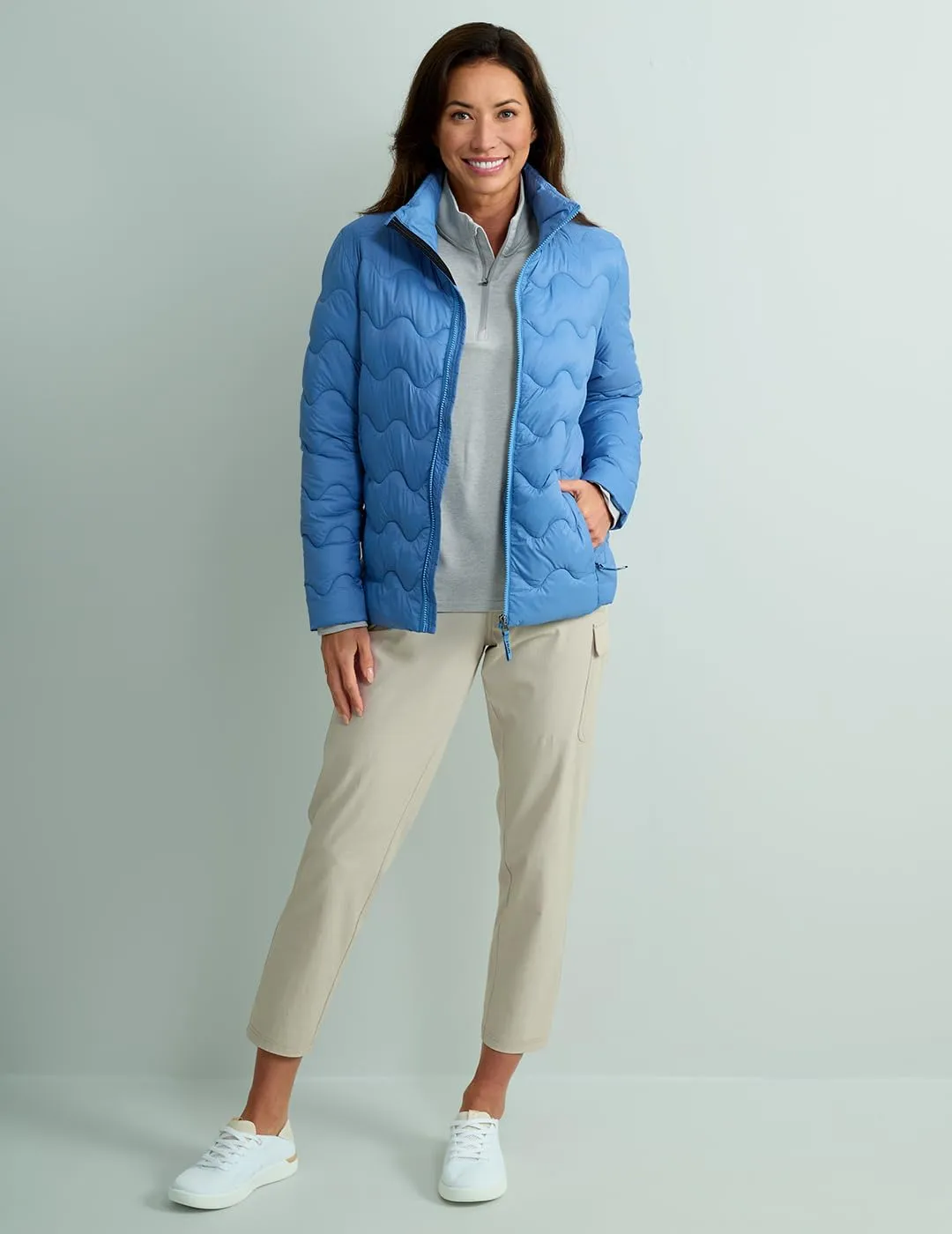 HUK Wave, DWR Insulated Fishing Jacket for Women