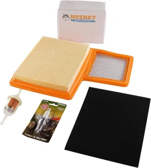 Huskey Golf Cart Tune up Service Kit Compatible with Yamaha G16-G22 G29 Drive 1996-2016 Gas Golf Carts-Include Air Filter and Pre Filter, Fuel Filter and NGK (BPR2ES) Spark Plug